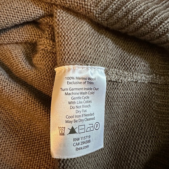 NWT Men’s Ibex wool Cooper sweater XL - Picture 5 of 6